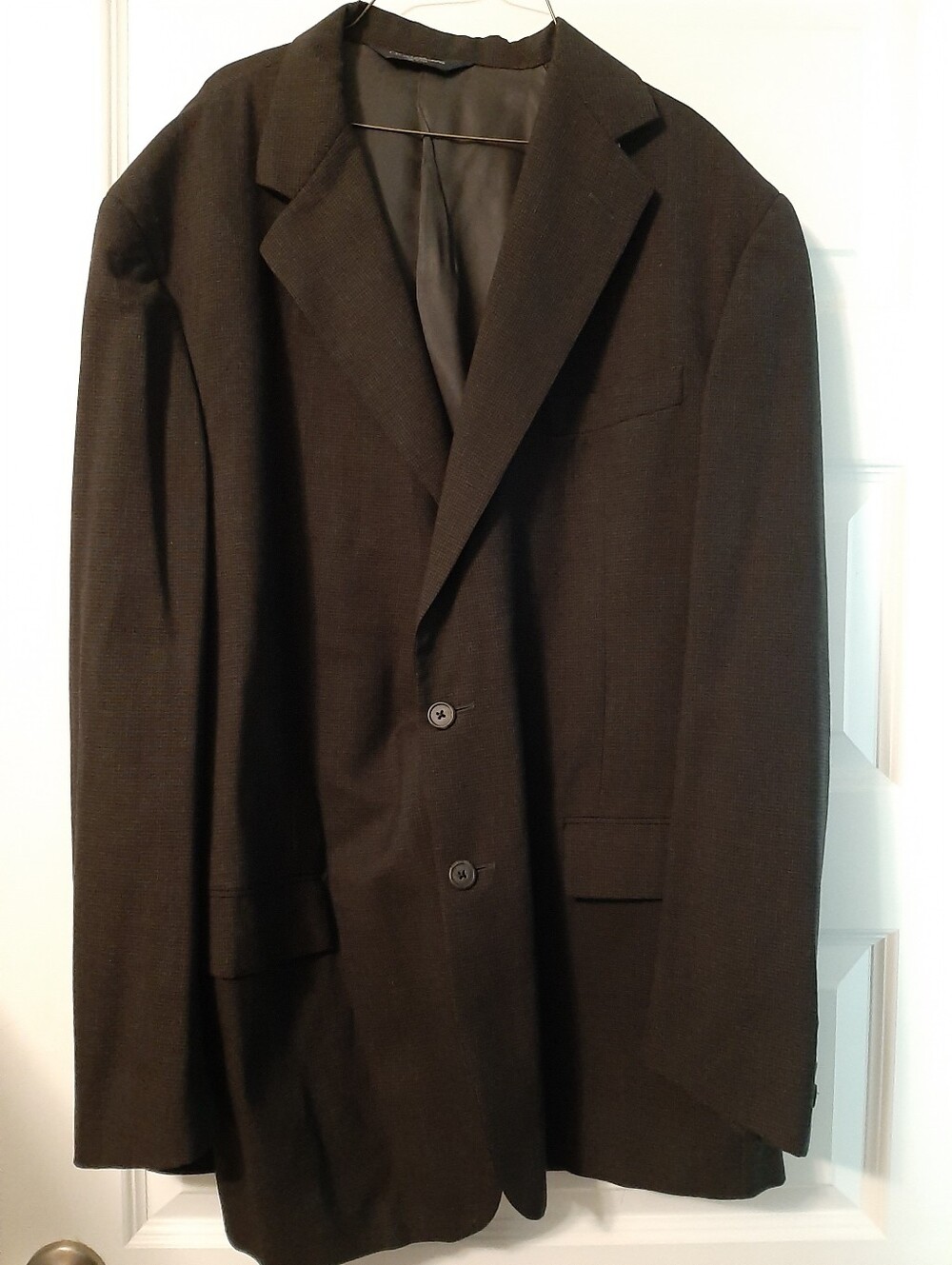 POLO RALPH LAUREN Men's Black/brown Suit - Classic Single-Breasted Suit Jacket
